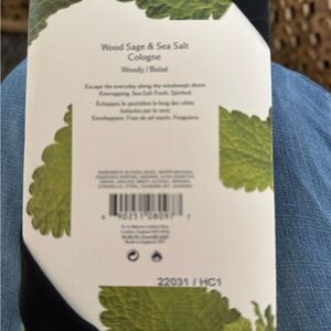Wood Sage & Sea Salt Cologne